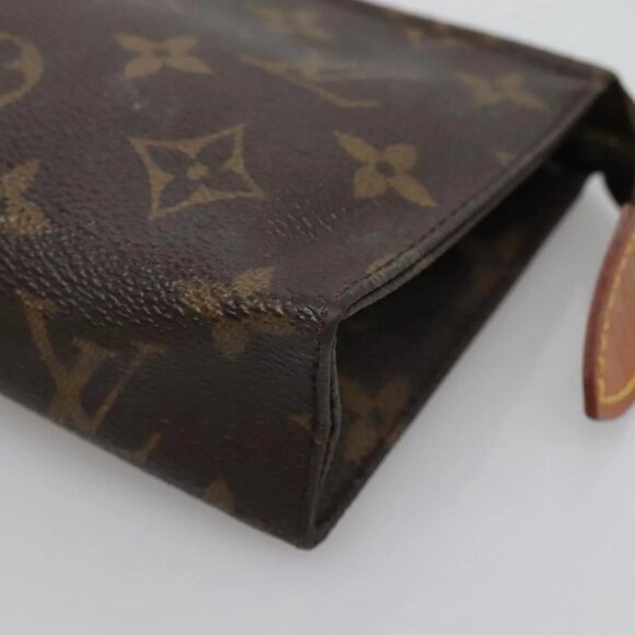 LOUIS VUITTON Monogram Posh Toilette 15 Pouch M47546 LV Auth 119712 - Picture 3 of 16